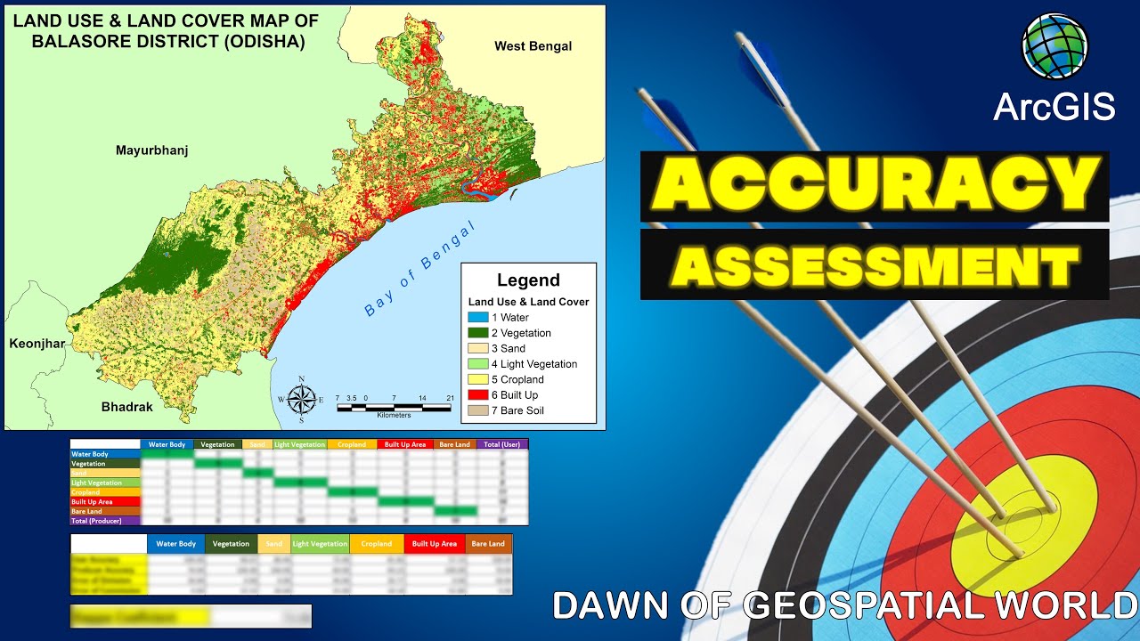 Accuracy Assessment In ArcMap | Confusion Matrix | User Producer ...