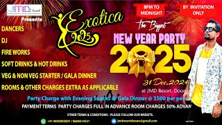 31st Night Celebration In Dooars | New year 2025 | JMD Resort | Year end Gala Party | Lataguri