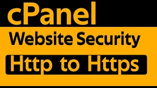 How to force a secure connection from http to https for your website using htaccess file in cpanel 2