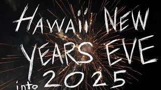 Hawai’i New Years Eve #hawaii #fireworks #newyear2025 #pyro #2025