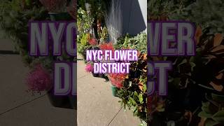 Exploring NYC’s Hidden Gem: The Flower District 🌸 #flowers