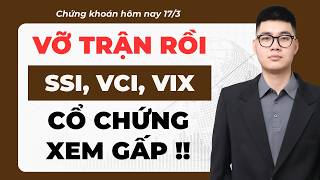Hành động với CỔ PHIẾU SSI, VCI, VIX? Nên Mua hay Bán? I Nhận định thị trường I Chứng khoán hôm nay