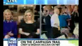 Cindy and Meghan McCain on Fox and Friends: FNC 10/31/08