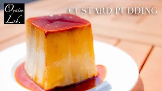 鍋で作る！濃厚な硬いプリンの作り方 オーブン不要 音フェチ / How to make Japanese Custard Pudding | Oyatsu Lab.