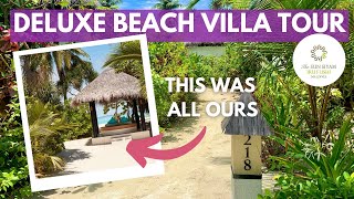 SUN SIYAM IRU FUSHI 🏝️🇲🇻 Maldives | Deluxe Beach Villa Tour