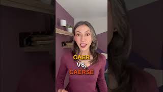 Caer vs. Caerse (To fall) #shorts