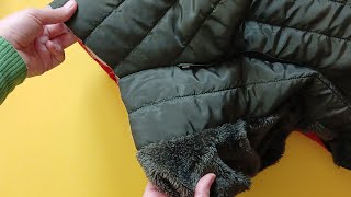 The Secret to Sewing a Quilted Puffer Jacket Collar Every Tailor Should Know – Easy Sewing! 🧥✨