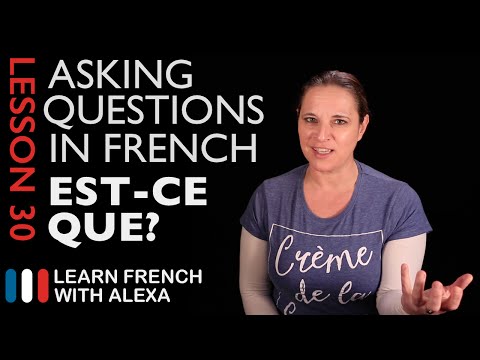 How do you ask an est-ce que question in French?