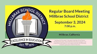 MESD Board Meeting - September 3, 2024