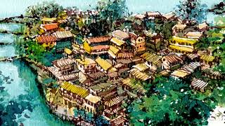 酷把拔速寫週記no.16：雲南風情 | Kubaba's Weekly Urban Sketches, no.16: The scenery of Yunnan, China