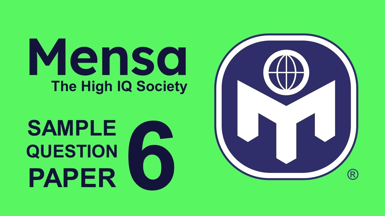 Official Mensa Iq Test