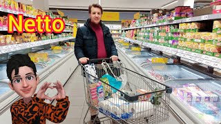🛒 Almanya'da Market Alışverişi 🛒 - NETTO Market Alışverişi ve Fiyatları