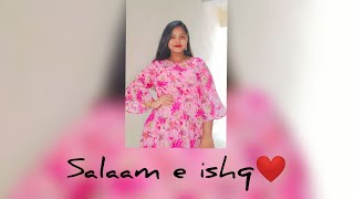 salaam-e-ishq || dance video || #youtubeshorts || nachamvijetha