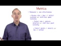 Metrics