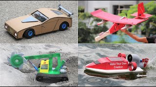4 Amazing things you can make it | Awesome DIY Toys | Homemade Inventions