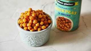 Crunchy Lemon Pepper Chickpea Snack