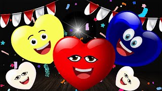 Hey Baby Makeover Sensory - Happy Hearts Disco! - Dance Video with Funky Music!