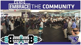 Stonehill College Strength and Conditioning Hosted Benching to Break Barriers