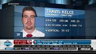 Kansas City Chiefs Select TE Travis Kelce During 2013 NFL Draft