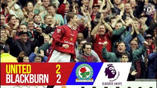 ON THIS DAY: Solskjaer's dream debut | Manchester United 2-2 Blackburn (96/97) | Classic Match