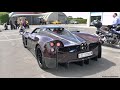 $2.4 million pagani huayra roadster in full red carbon