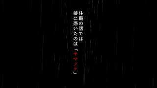 【山の怖い話 後編】山のナニカに憑かれた娘を、寺でお祓いをしてもらうとナニカの正体はヤマノケというらしい #怖い話 #都市伝説 #山怖 #怪談