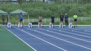 中学女子100m 第1回三郷陸上競技場合同記録会 20210828