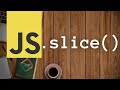JavaScript slice() Array function | JS Buffer