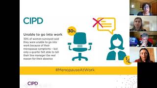 CIPD Webinar: Let's talk menopause