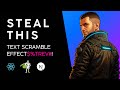 Text Scramble Effect Explained (with Code) | BEGINNER FRIENDLY | GSAP | React | NextJs
