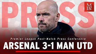 Jadon Sancho DROPPED by Erik ten Hag | Arsenal 3-1 Man Utd press conference