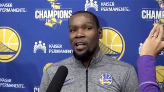 Kevin Durant On Leadership, Resting & More