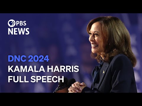 WATCH LIVE: Kamala Harris to speak at the 2024 Democratic National Convention