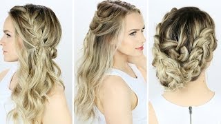 3 Prom or Wedding Hairstyles You Can Do Yourself!