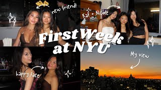 FIRST WEEK of NYU!!