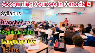 Accounting Courses in Canada🇨🇦. Accounting Course Syllabus. Accounting branches list. What is Accoun