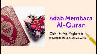 Adab-Adab Membaca Al-Quran