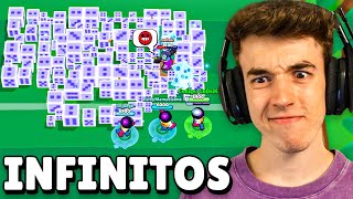 BUG de MUROS INFINITOS con 3 MEEPLES A LA VEZ en BRAWL STARS