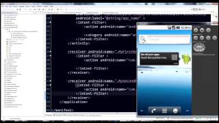 Android programming tutorial - BroadcastReceiver