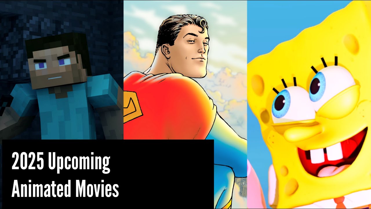 2025 Upcoming Animated Movies - YouTube