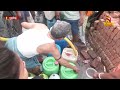 delhi water crisis residents run to fill water from tanker in panic ..