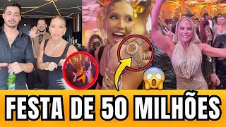 VIRGÍNIA MOSTRA DETALHES DE SUA FESTA LUXUOSA 😱TEVE PEDIDO DE CASAMENTO 😱