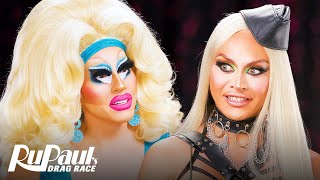The Pit Stop S16 E08 🏁 Trixie Mattel & Sasha Colby Serve and Snatch! | RuPaul’s