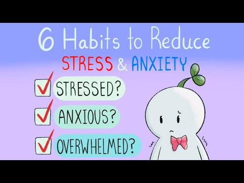 What are some possible ways to relieve stressful feelings?