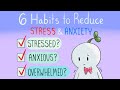 6 Daily Habits to Reduce Stress & Anxiety