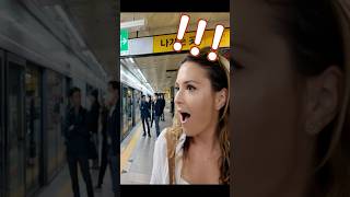 한국 지하철에 깜짝 놀란 🇺🇸 미국인!! 오줌냄새가 안나네? American’s First Time Taking Korean Subway!