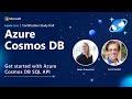 Learn Live - Get started with Azure Cosmos DB SQL API