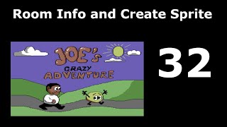 C64 Assembly Programming Part 32 – Room Info and Create Sprite
