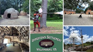 Jamestown Settlement Walkthrough - A Living History Museum of America’s First Colony (Williamsburg)