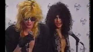 Slash & Duff McKagan Drunks at the American Music Awards 1991
